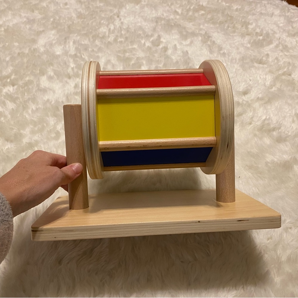 Montessori spinning drum